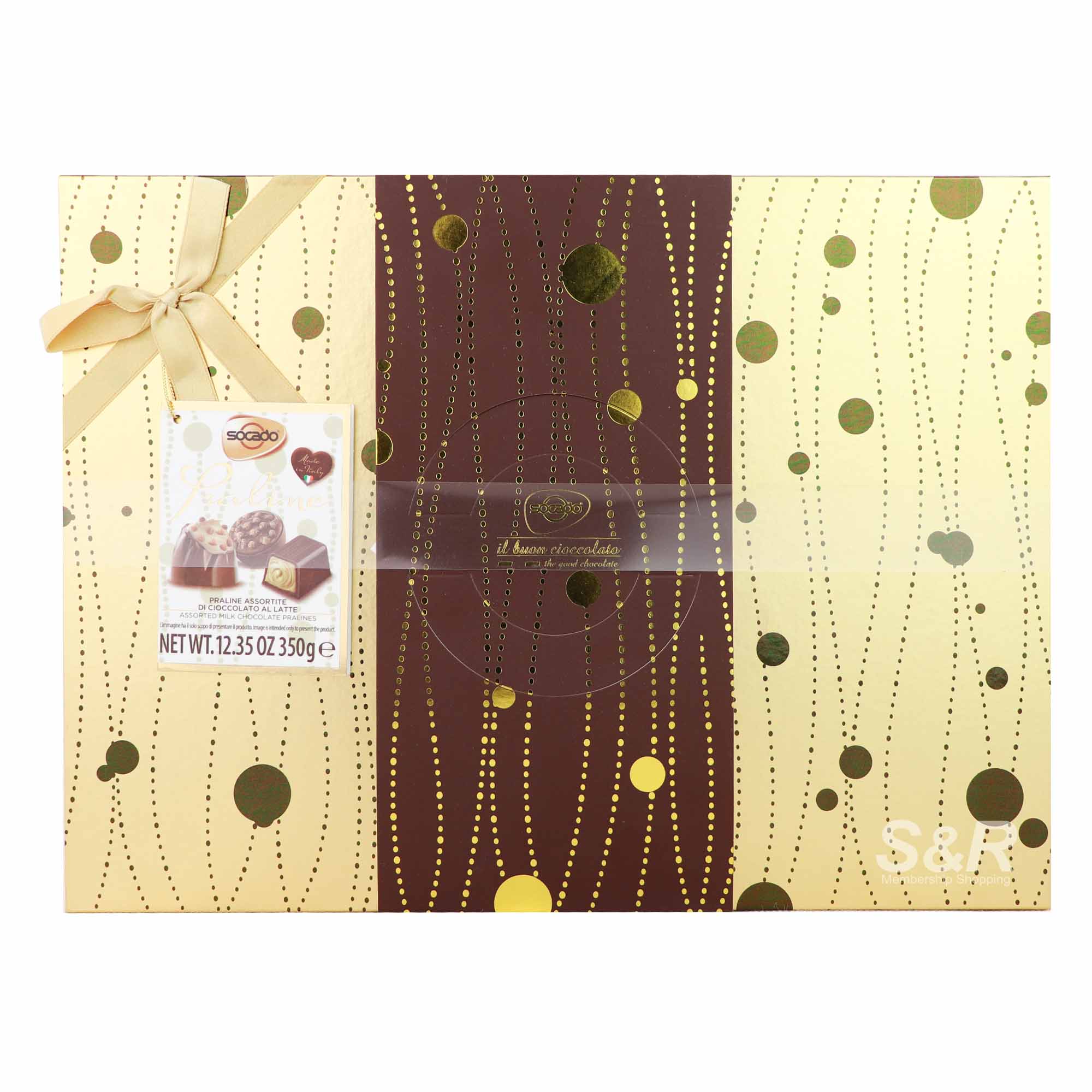 Socado Assorted Milk Chocolate Pralines 350g